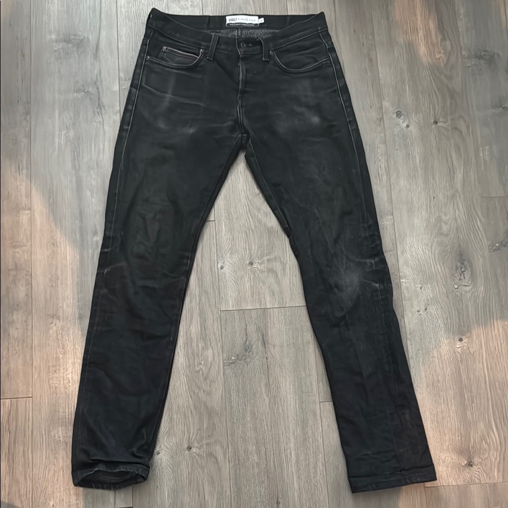 Frank & Oak X Naked & Famous denim jeans